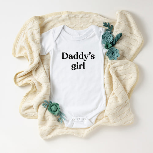 Daddy's Girl Baby onesie
