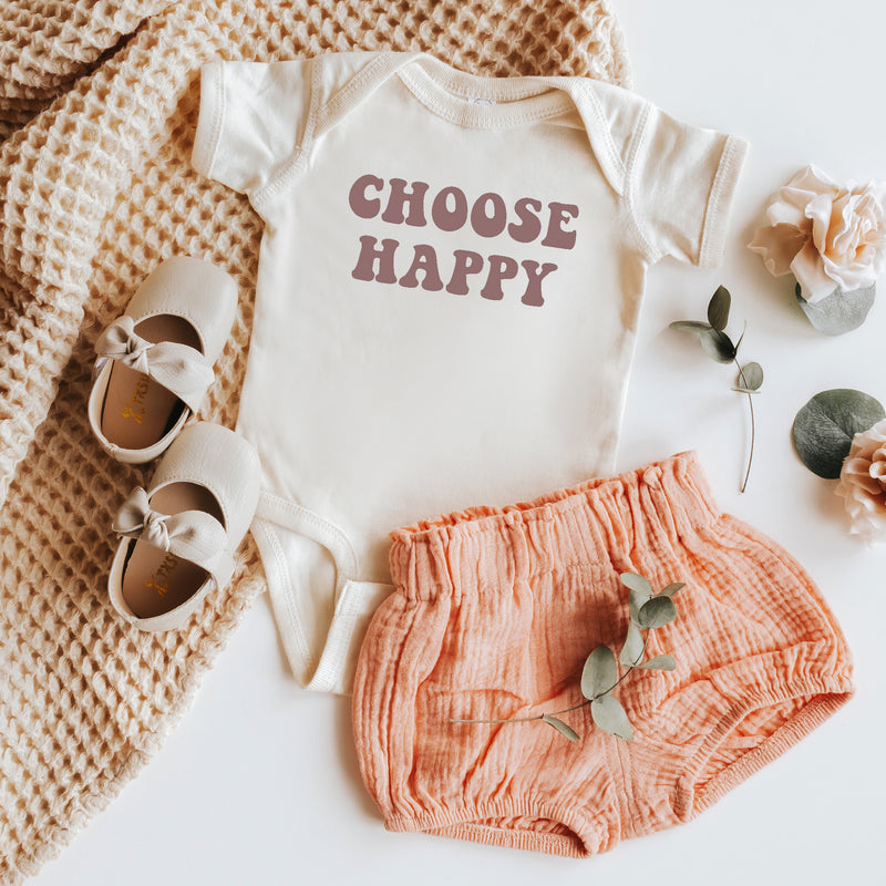 Choose Happy Onesie