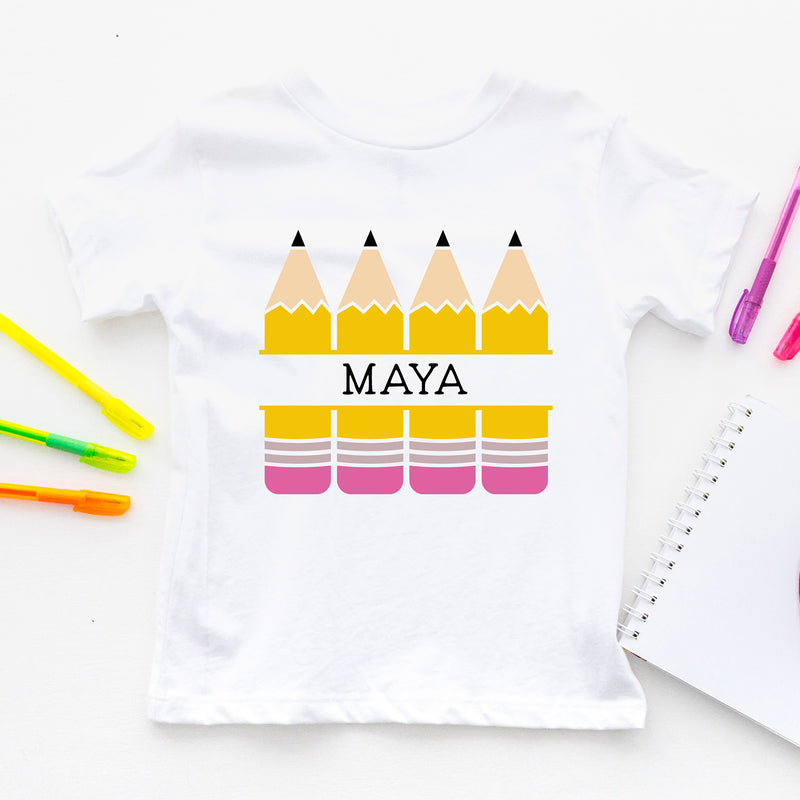 CUSTOM NAME SCHOOL SHIRT