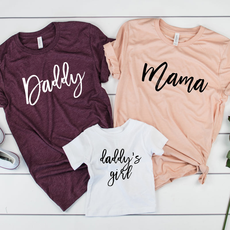 Daddy - Mama - Baby Set