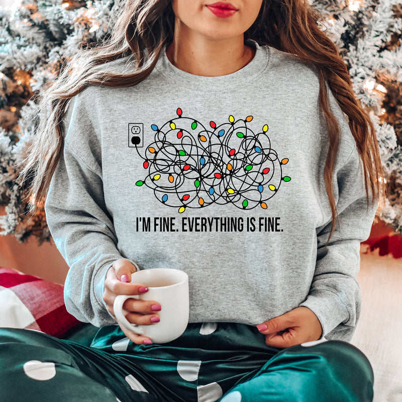 Everything is Fine Sweater