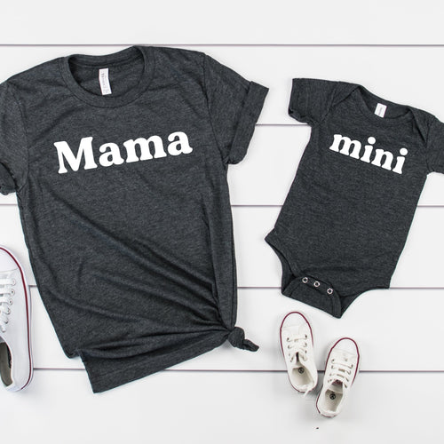 Mama and mini matching set