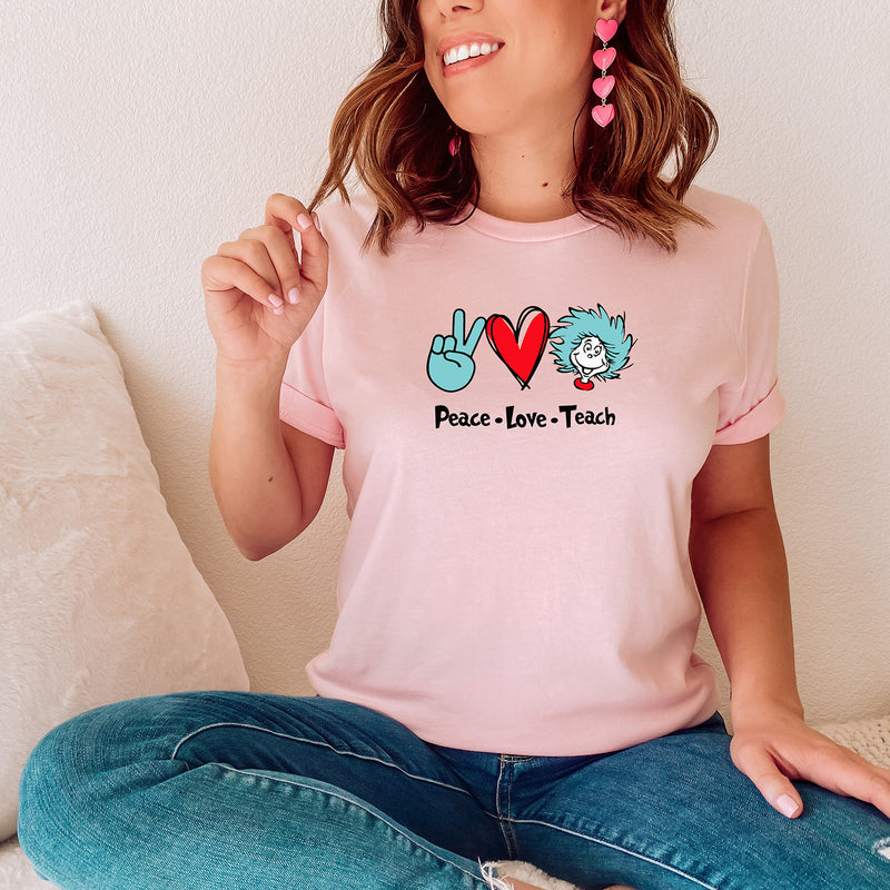 PEACE LOVE TEACH